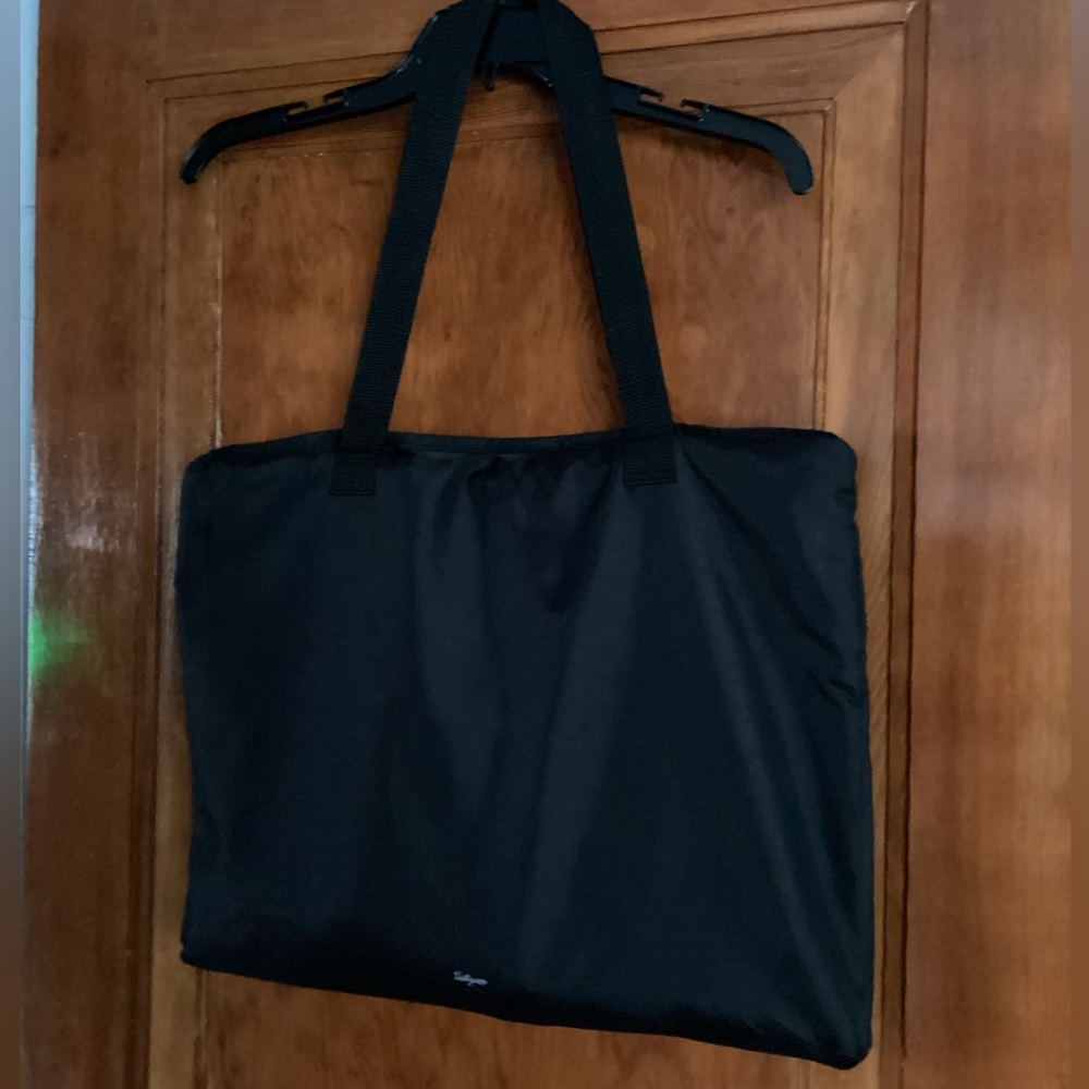 Thirty One Black Picnic Blanket Tote Bag